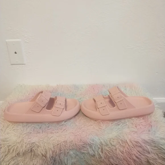 Pink slides/slippers women pink - Picture 2 of 7